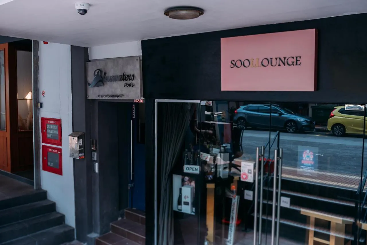 Hostel Bluewaters Pods 38 Hongkong St Singapur
